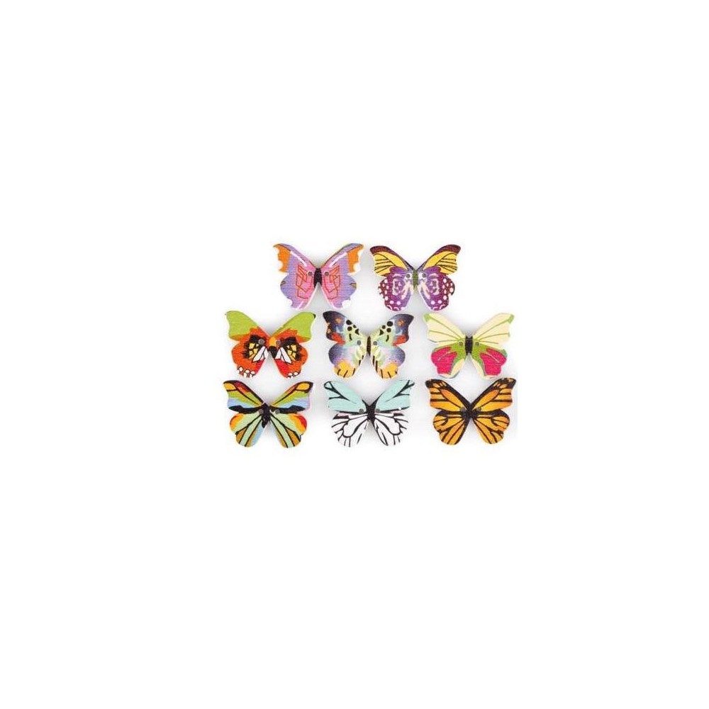 FARFALLA 8 COLORI 3XH2CM